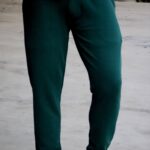 CORD FAB PANT DARK GREEN