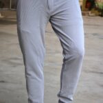 CORD FAB PANT LITE GREY