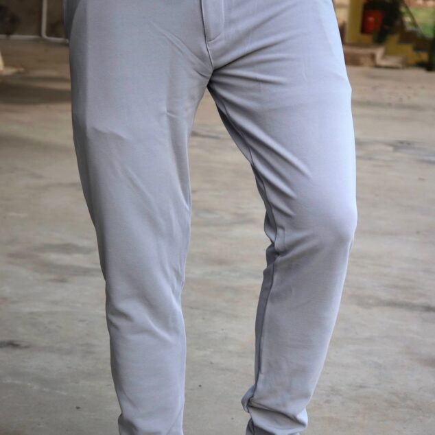 CORD FAB PANT LITE GREY