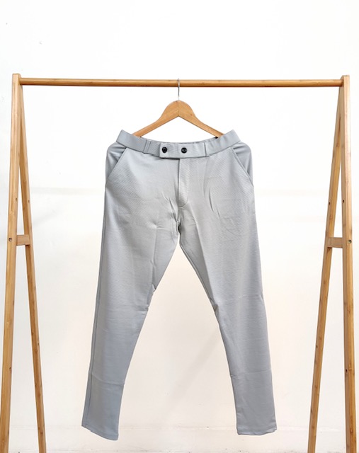 CORD FAB PANT LITE GREY