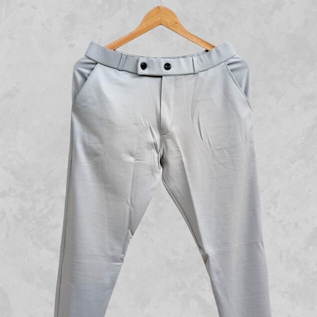 CORD FAB PANT LITE GREY
