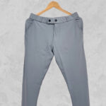 CORD FAB PANT DARK GREY