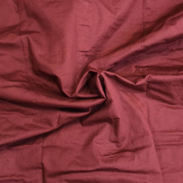 TWILL COTTON MERUN SHIRT