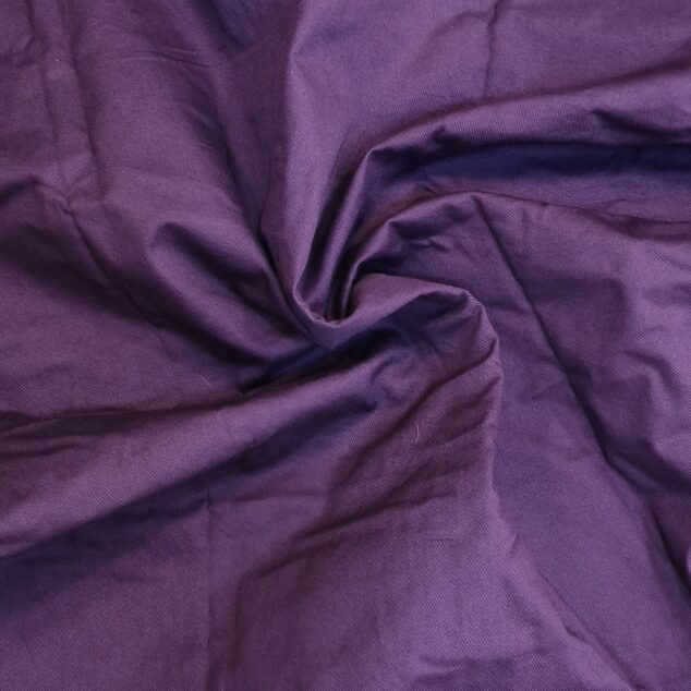 TWILL COTTON PURBLE SHIRT