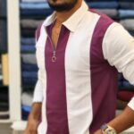 FULL SLEEVE STRIPES PURBLE