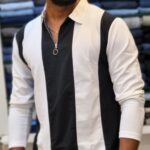 FULL SLEEVE STRIPES BLACK