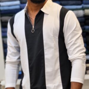 FULL SLEEVE STRIPES BLACK