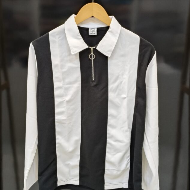 FULL SLEEVE STRIPES BLACK